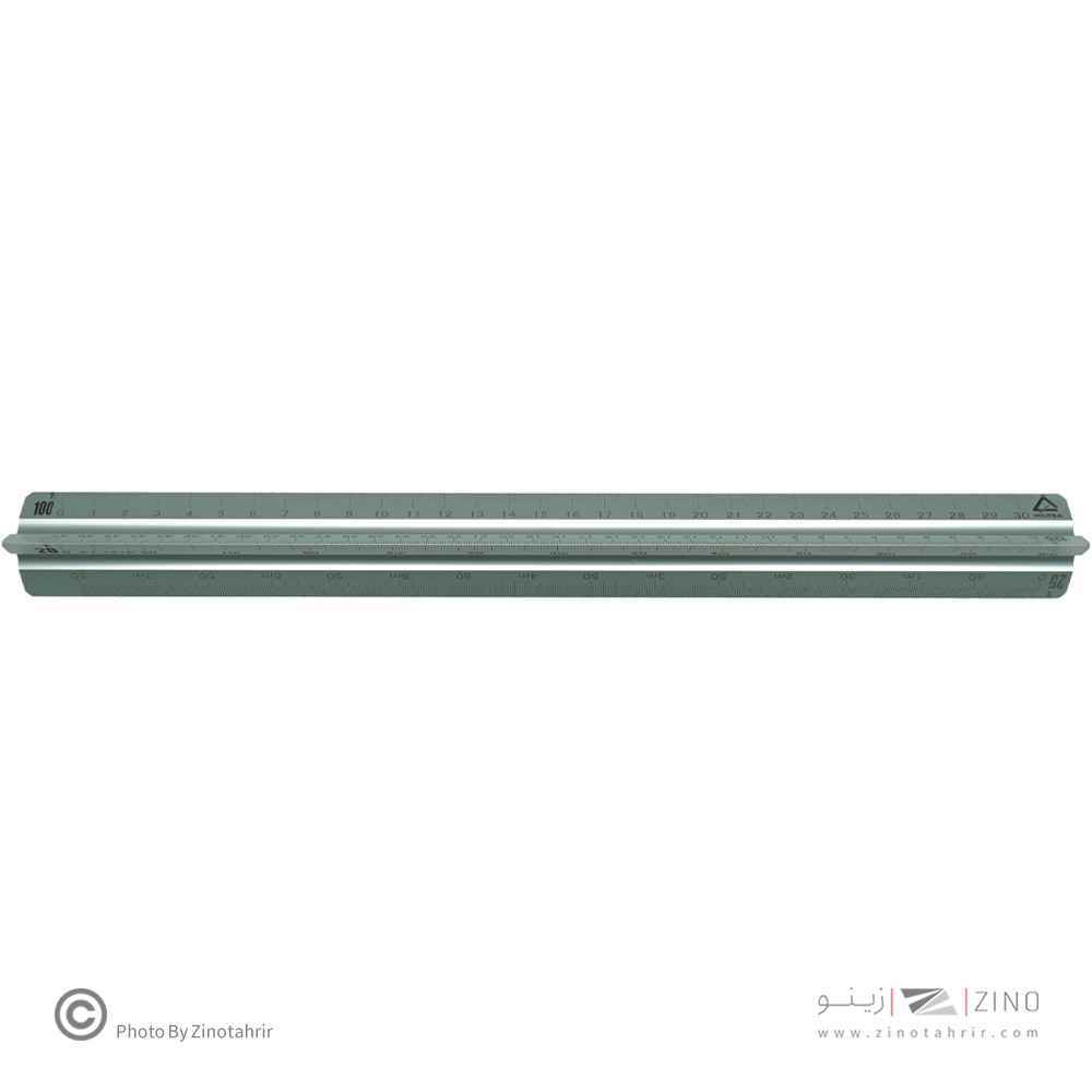 اشل30سانت حرفه ای بدنه آلومینیوم نقره ای MORSA بومیران